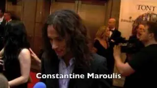 TONY Awards Red Carpet - Constantine Maroulis | Presented by MTI ShowSpace