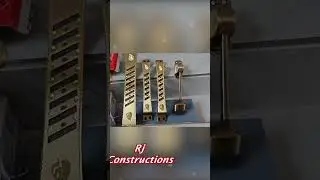 Heavy brass hardware Rj construction 👷🙏
