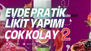 Evde Likit Yapımı (1dakika evyap)
