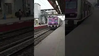 Galloping train pass