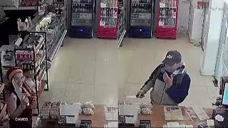 Deli clerk scares off knife-wielding robber