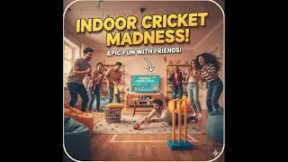 Indoor Cricket Battle with Friends! 🏏Date - 21/11/2025 (Match-4)