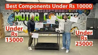 Best Components For Your Car Under Rs 10000, Rs 15000, Rs 25000 | Motor Concept