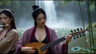 The soothing sound of the Chinese flute | Beautiful Chinese women