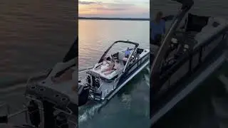 The 2026 Barletta Twin Engine Pontoon. Very few boats are build like this.