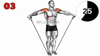 No Weights Needed! Shoulder Workout with Bands at Home