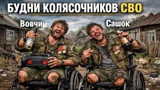 Коляcочники СВО: разговор, который многое объясняет. Вовчик и Сашок радуются жизни.