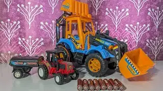 jcb remote control unboxing | remote control excavator construction vehicle | remote control tractor