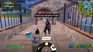 Talking to Noorah - Fortnite