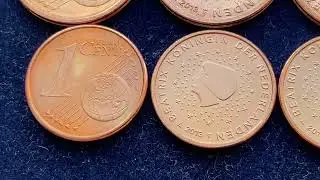 Netherlands 1 euro cent 2013 coins 
