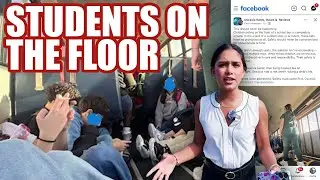 Florida school promises &lsquo;appropriate action&rsquo; after crowded bus leaves students sitting on floor