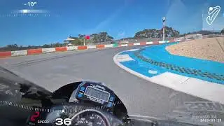 [insta360] Yamaha R6 1:56 lap around circuito estoril