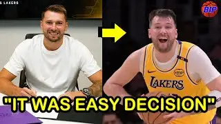 EASY DECISION! daw ang pag-pirma ni Luka Doncic nang contract Extension nito sa Lakers!