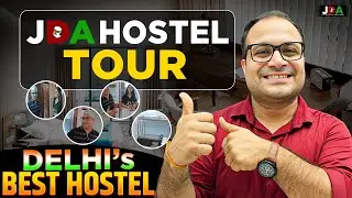 Delhi's BEST Hostel 😍 | Hostel Tour of Jeet Defence Academy Delhi 🔥
