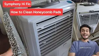 How to clean Symphony HI FLO Air Cooler at home easily and Increase Cooling Process?