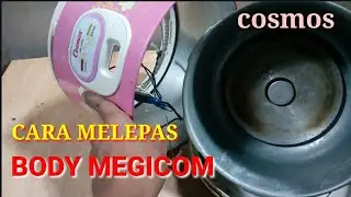 cara membuka casing magic com