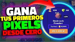 📢TE ENSE&Ntilde;O✅ COMO JUGAR PIXELS PASO A PASO EN EL CAPITULO 2 + Estrategias de Farming RAPIDO📈
