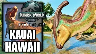 Jurassic World Evolution 3 - Kauai Hawaii 5 Stars - No Commentary Playthrough Part 2
