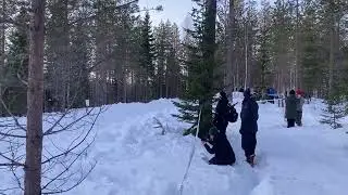 Crash Takamoto Katsuta at Rally Sweden 2023