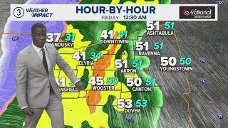 Weather Impact Alert: Melting snow, quick freeze could lead to dangerous, slippery conditions Friday