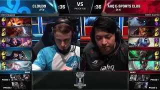 [2017 Worlds] Group Stage - D8 G5 - C9 vs AHQ - League of Legends - Cloud9 vs ahq e-Sports Club