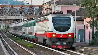 Treno DEMOLENDO E444r.101 & E444r.064 da Milano Greco Pirelli a Cairo in transito a Genova!