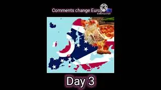 Comments change Europe 🇪🇺 (day 3) #education #europe #geography #comments