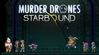 Opening the Ark Cutscene as Uzi [Murder Drones: Starbound]