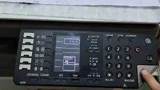 Developer initialization on Sharp AR-5520