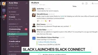 Slack Aims to Improve Companies' External Communications