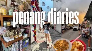 3 days in Penang | Street food markets, exploring Georgetown & making my own CUSTOM keyboard