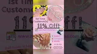 11% Off New Customer Discount | Nail Salon In Naperville, IL | #NapervilleNailSpa