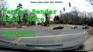 Fender Bender Right Here 20251221