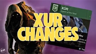 XUR CHANGES!! NO MAP ICON, FLASHPOINT LOCATION & FATED ENGRAM CHANGES !