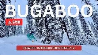 Heli Skiing - CMH Bugaboo - Powder Introduction #cmh #bugaboo #skiing