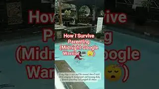 How I Survive Parenting (Midnight Google Warrior 💻😴)#momlife#parentingtruths #googlingatmidnight