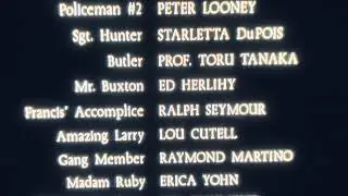 Pee Wee&rsquo;s Big Adventure: End Credits