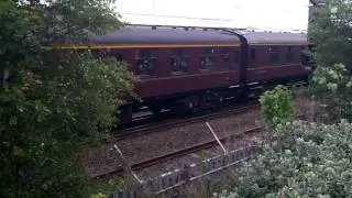 LMS Royal Scot Class 46115 (6115) Scots Guardsman Reversing Into Inverness