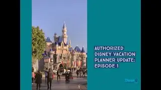Authorized Disney Vacation Planner Update: Episode 1