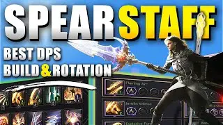 Throne and Liberty Spear Staff Build PVP/PVE (Best DPS Rotation Guide)
