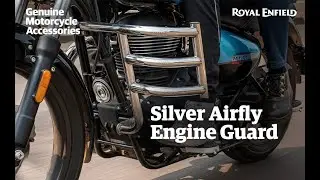 Royal Enfield Silver Airfly Engine Guard