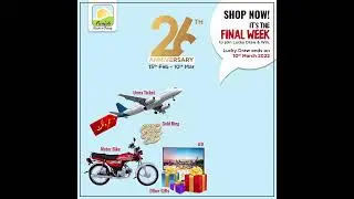 Final week to join the Lucky Draw & Win