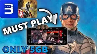 CAPTAIN AMERICA PS3 GAME ON MOBILE | SUPERSMOOTH 5GB