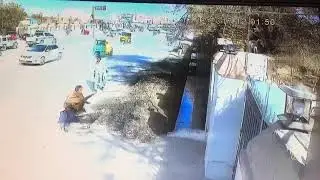 Quetta Methodist Church Blast cctv