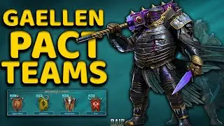 Ice Golem 20 - 25 and HARD 10 Gaellen Pact Teams | Raid: Shadow Legends