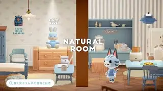 【あつ森｜ハピパラ】ラムネの別荘🤍働く女子のオンとオフ【ハッピーホームパラダイス｜部屋レイアウト】