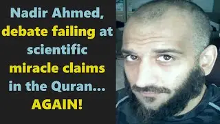 Muslim apologist crumbles in debate with atheist (yours truly) on Quran miracle claims
