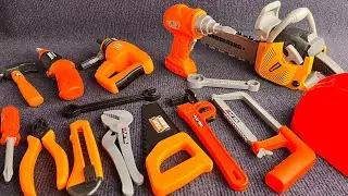 8 min to open the box, satisfied with the electric screwdriver, screw assembly toolbox | Toy Review