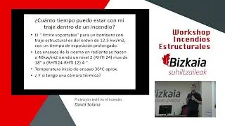 P9 David Solana. 2019 II Workshop de Incendios Estructurales. Protección textil en el incendio.
