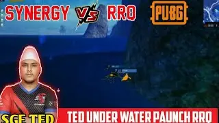 SGE Ted  vs RRQ Athena  |  ted under water first |  funny moment |  first time see this zone |